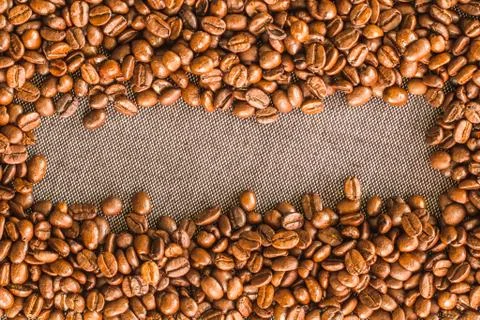 Coffee Bean background Stock Photos