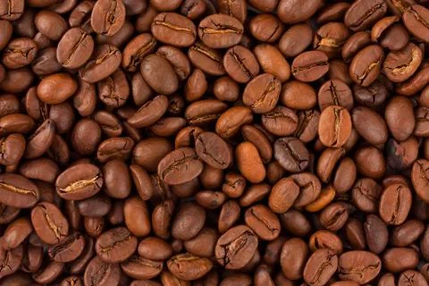 Coffee bean background Stock Photos