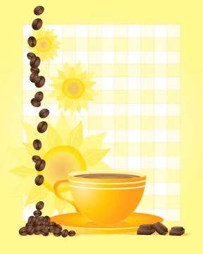 Coffee bean design Stock Illustration