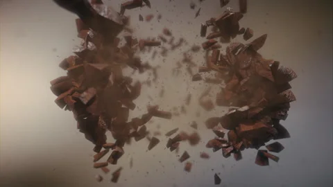 Coffee bean explodes Stock Footage 311278340