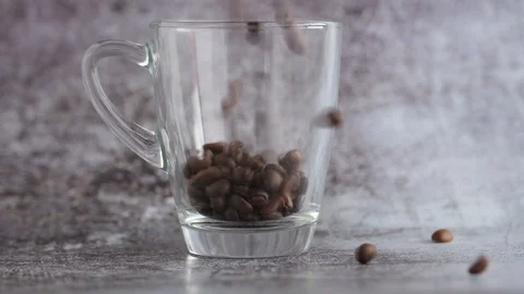 Coffee Bean Stock Footage 127677173