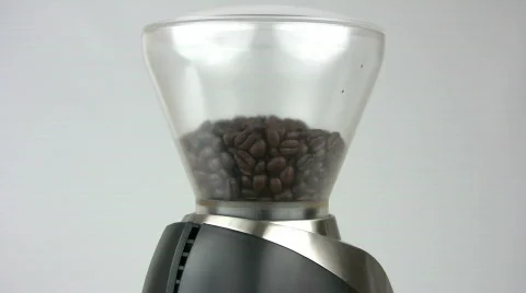 Coffee Bean Grinder Stock Footage 112414