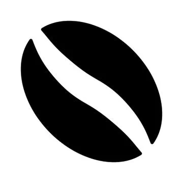 Coffee bean icon Stock Illustration