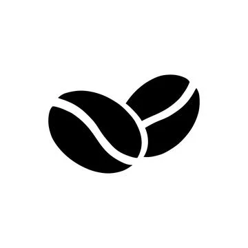 Coffee Bean Icon Stock Illustration