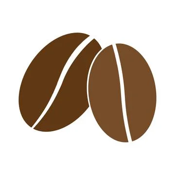 Coffee bean icon Stock Illustration