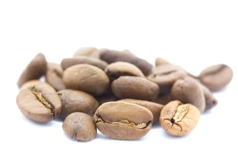 Coffee bean isolated on white background Stock-Fotos