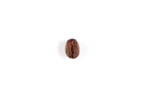 Coffee bean isolated on white background with space. Stock Photos