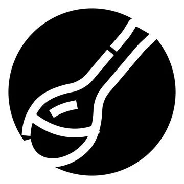 Coffee bean logo design representing quality beverage Stock Illustration