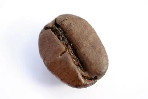 Coffee bean macro Stock Photos