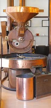 Coffee Bean Roaster Stock Photos