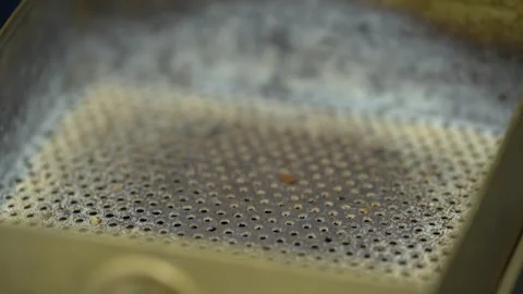 Coffee Bean Roasting Machine Stock Footage 328026583