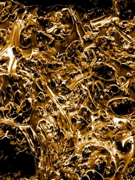 Coffee bean, scanning electron microscopy Stock Photos