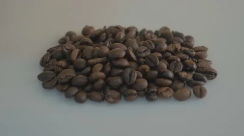 Coffee bean on white  background 動画素材 43239217
