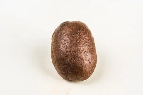 Coffee bean on white background Stock Photos