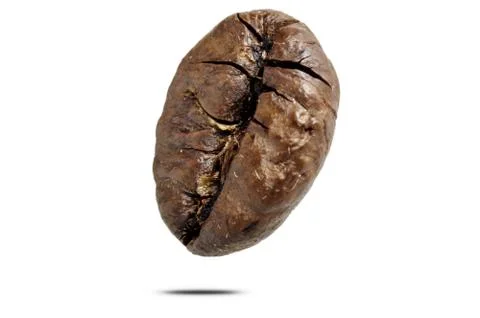 Coffee bean on white background. Stock Photos