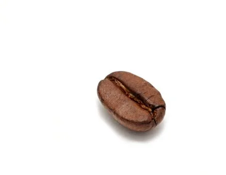 Coffee bean on white background. 스톡 사진