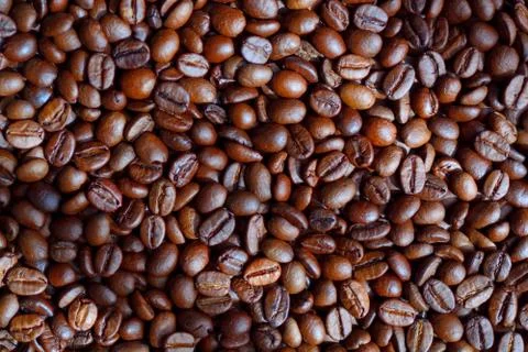 Coffee beans background 6 Stock Photos