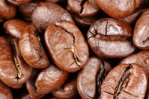 Coffee beans background Foto stock
