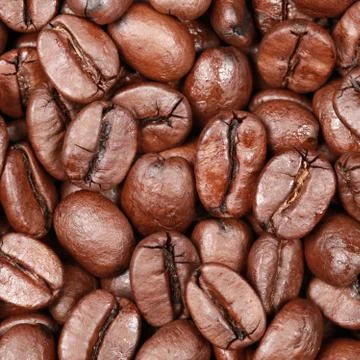 Coffee beans background Stock Photos