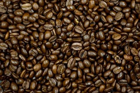 Coffee beans background Stock Photos