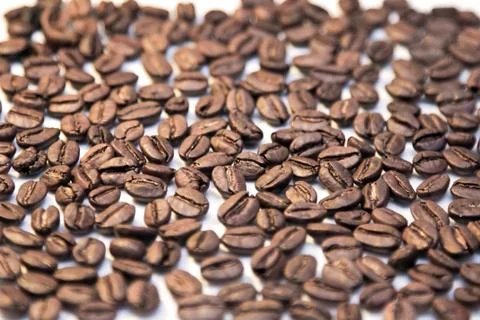 Coffee beans background Stock Photos