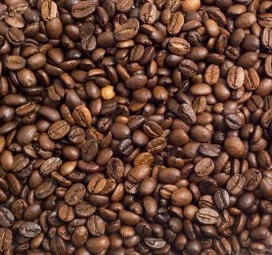 Coffee beans background Stock Photos