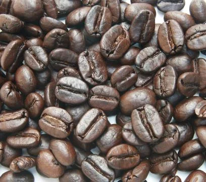 Coffee beans background Foto stock
