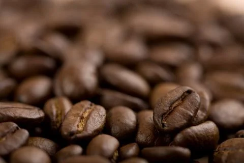 Coffee beans background Foto stock