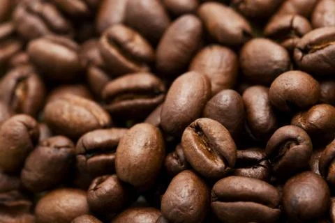 Coffee beans background Foto stock