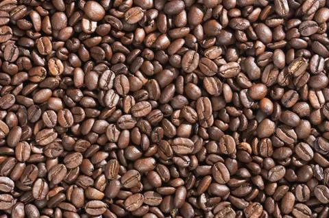 Coffee beans background 库存照片
