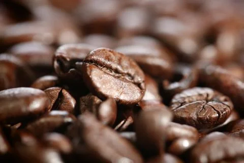 Coffee Beans Background Stock Photos