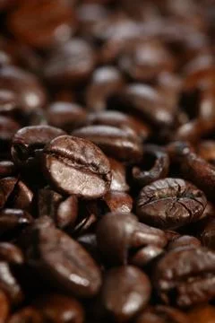 Coffee Beans Background Stock Photos