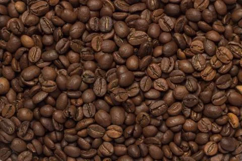 Coffee beans background 库存照片