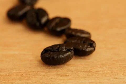 Coffee beans background Stock Photos