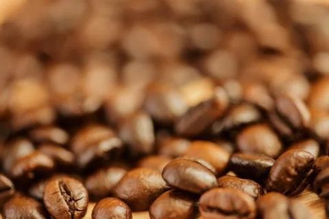 Coffee beans background Stock Photos
