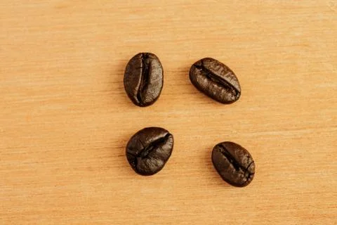 Coffee beans background Stock Photos