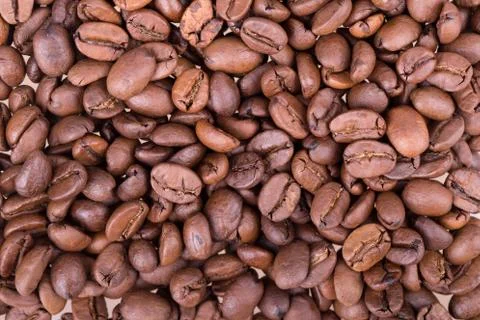 Coffee beans background Stock Photos