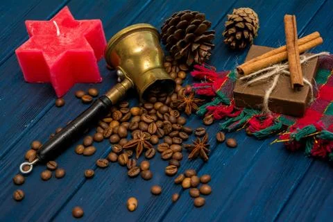 Coffee beans background Stock Photos