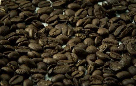 Coffee beans background Stock Photos