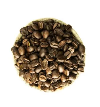 Coffee beans background Stock Photos
