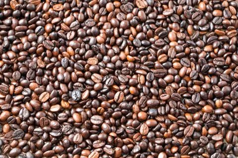 Coffee beans Background Stock Photos