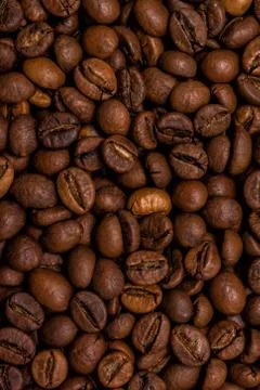 Coffee beans background Stock Photos