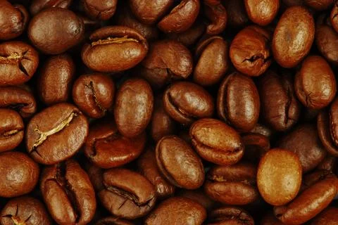 Coffee beans background Foto stock
