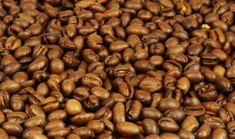 Coffee beans background Foto stock