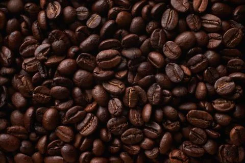 Coffee beans background Stock Photos