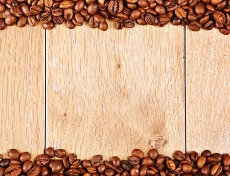 Coffee Beans Background Foto stock