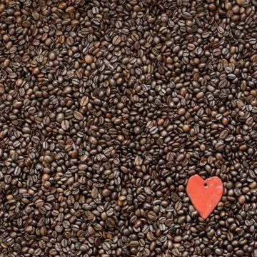Coffee beans background Stock Photos