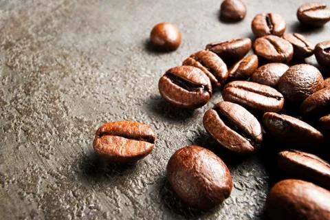 Coffee beans background Stock Photos