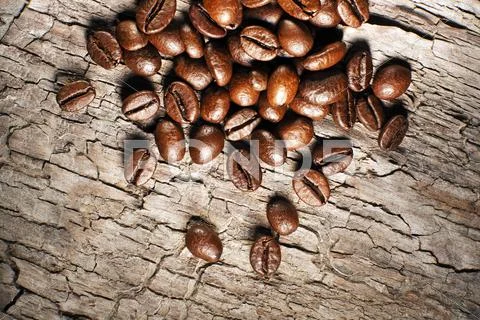 Coffee beans background Stock Photos