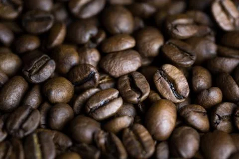Coffee beans background 스톡 사진